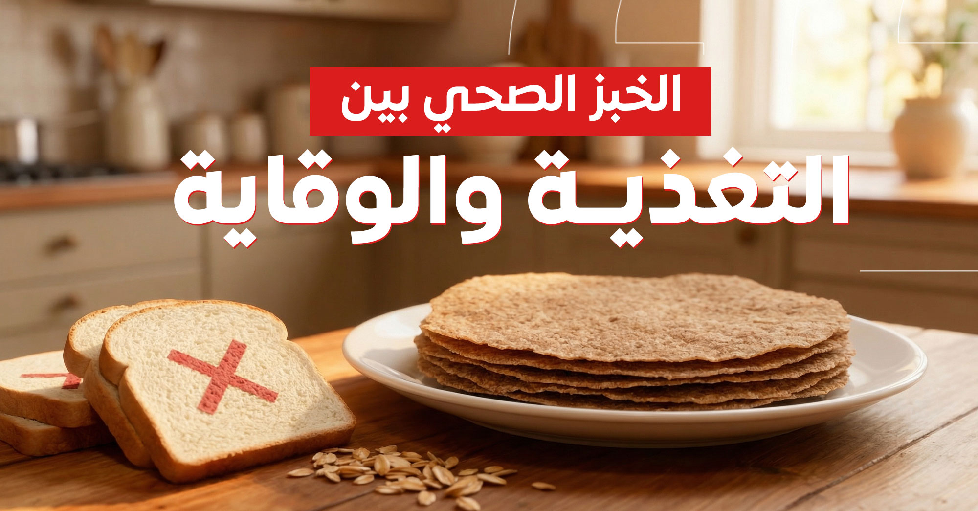 الخبز الصحي بين التغذية والوقاية